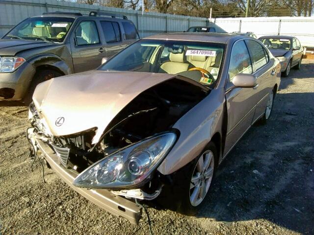 JTHBA30G665169518 - 2006 LEXUS ES 330 BEIGE photo 2