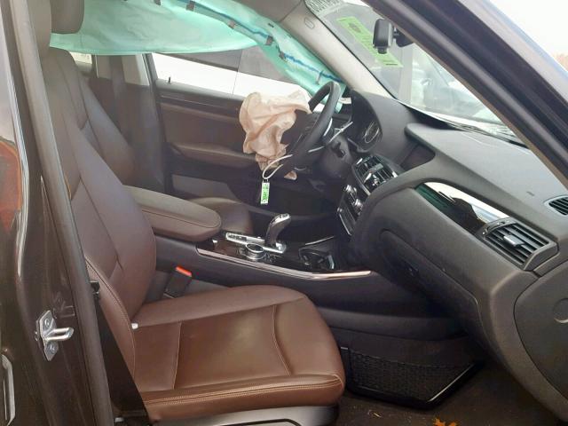 5UXXW3C54F0F89229 - 2015 BMW X4 XDRIVE2 GRAY photo 5