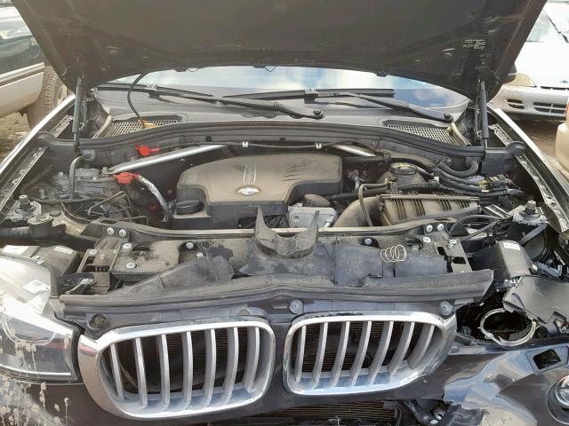 5UXXW3C54F0F89229 - 2015 BMW X4 XDRIVE2 GRAY photo 7