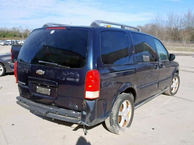 1GNDV33L45D183033 - 2005 CHEVROLET UPLANDER L BLUE photo 4