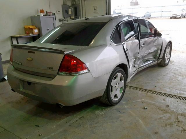 2G1WD58C081224226 - 2008 CHEVROLET IMPALA SUP ვერცხლისფერი ფოტო 4