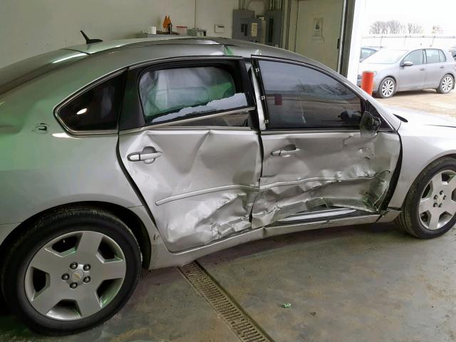 2G1WD58C081224226 - 2008 CHEVROLET IMPALA SUP ვერცხლისფერი ფოტო 9