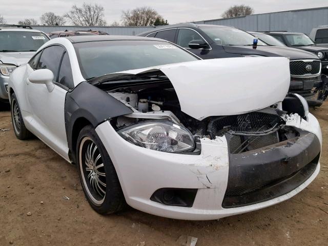 4A31K5DF6CE007551 - 2012 MITSUBISHI ECLIPSE GS WHITE photo 1