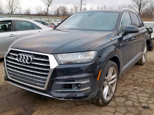 WA1VAAF73JD007333 - 2018 AUDI Q7 PRESTIG BLACK photo 2