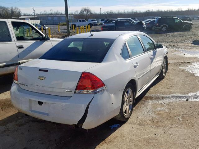 2G1WB5E35G1104544 - 2016 CHEVROLET IMPALA LIM WHITE photo 4