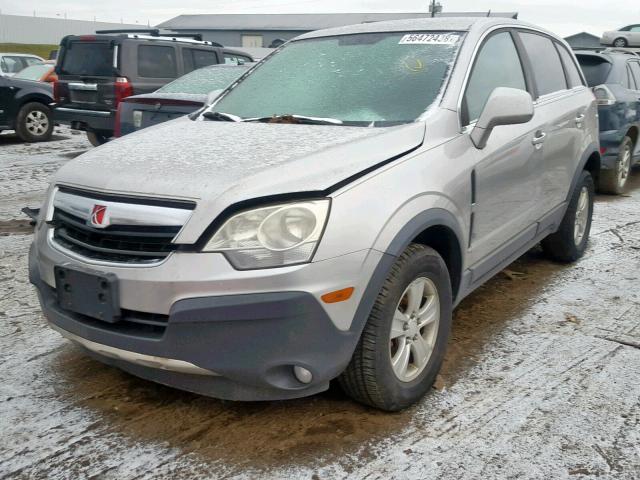 3GSDL43N18S512219 - 2008 SATURN VUE XE SILVER photo 2