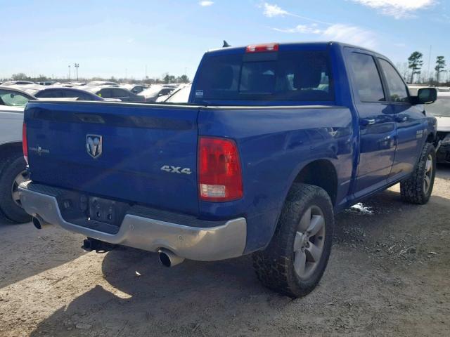 1C6RR7LT3FS776607 - 2015 RAM 1500 SLT BLUE photo 4