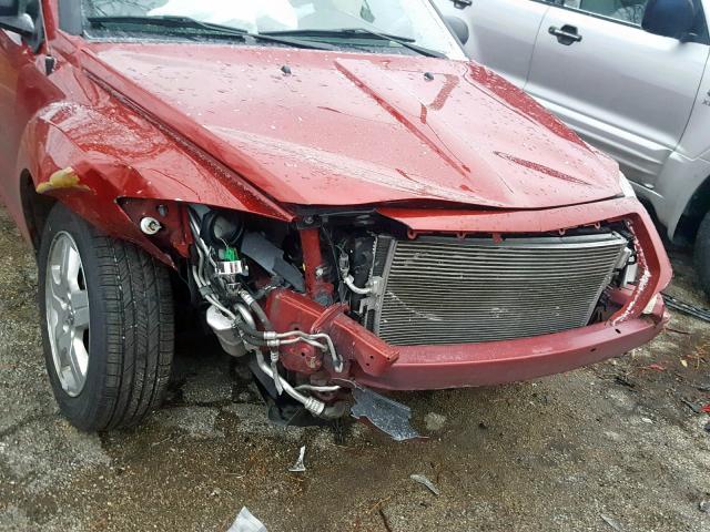 1B3HB48A49D200579 - 2009 DODGE CALIBER SX RED photo 9