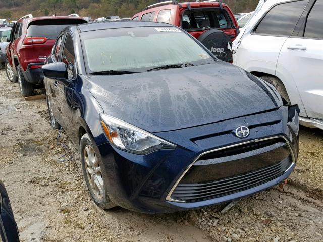 3MYDLBZV4GY125197 - 2016 TOYOTA SCION IA BLUE photo 1