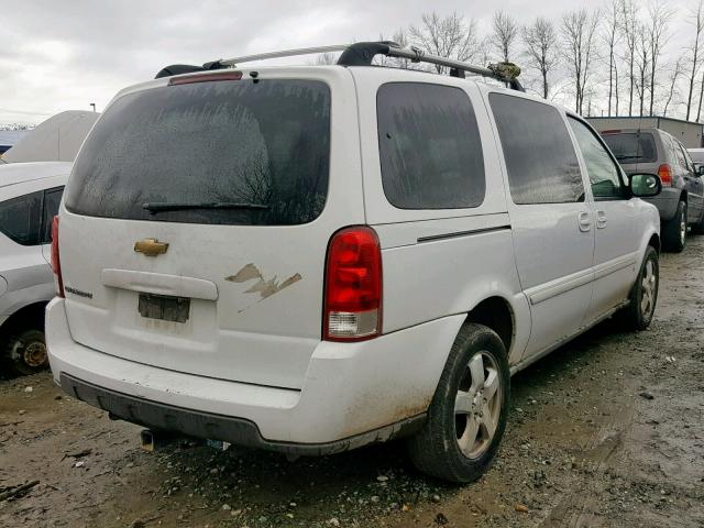 1GNDV33167D191605 - 2007 CHEVROLET UPLANDER L WHITE photo 4