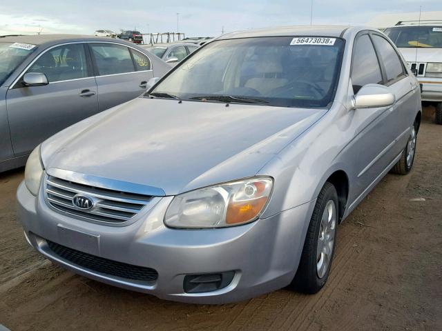 KNAFE121175474380 - 2007 KIA SPECTRA EX SILVER photo 2