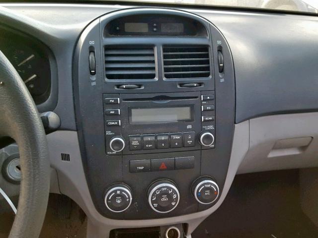 KNAFE121175474380 - 2007 KIA SPECTRA EX SILVER photo 9