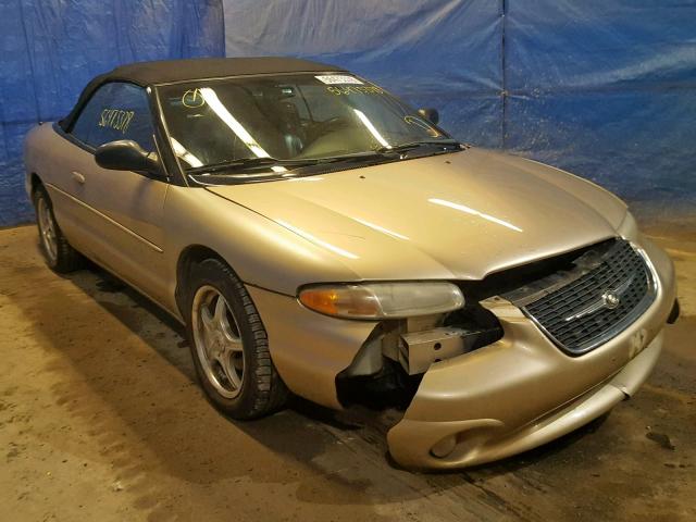 3C3EL55H5XT560428 - 1999 CHRYSLER SEBRING JX GOLD photo 1