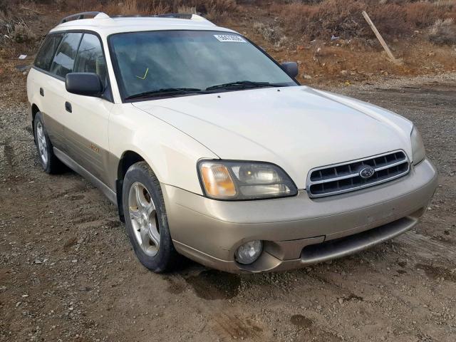 4S3BH675127632943 - 2002 SUBARU LEGACY OUT WHITE photo 1