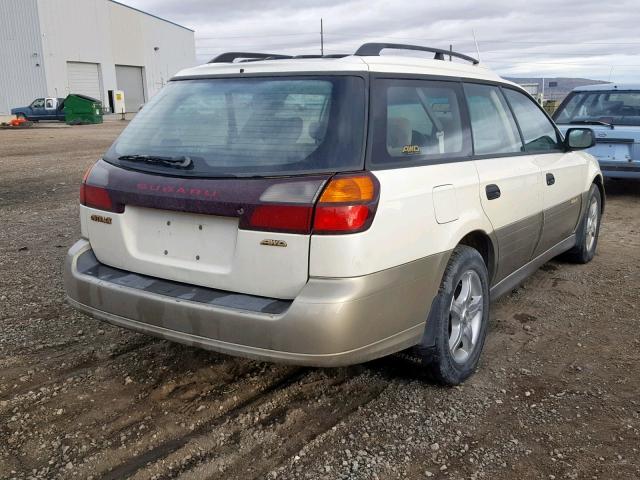 4S3BH675127632943 - 2002 SUBARU LEGACY OUT WHITE photo 4