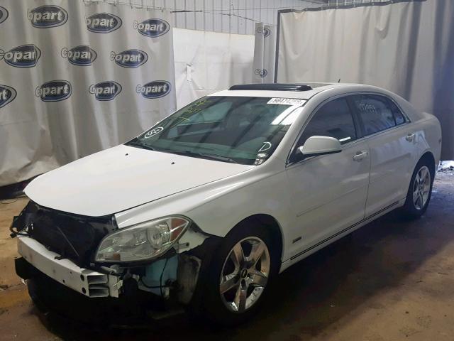 1G1ZC5E19BF270348 - 2011 CHEVROLET MALIBU 1LT WHITE photo 2