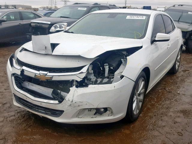 1G11E5SL6EF252990 - 2014 CHEVROLET MALIBU 2LT WHITE photo 2