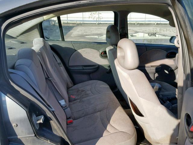 1G8AJ52F24Z221336 - 2004 SATURN ION LEVEL GRAY photo 6