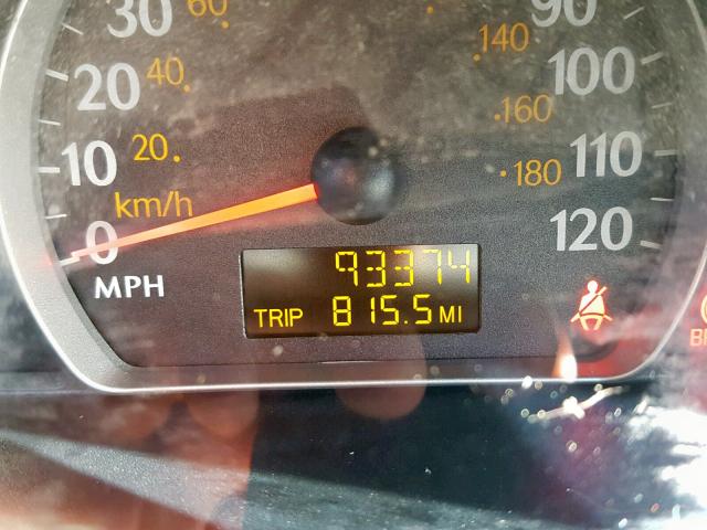 1G8AJ52F24Z221336 - 2004 SATURN ION LEVEL GRAY photo 8