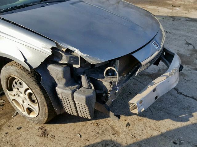 1G8AJ52F24Z221336 - 2004 SATURN ION LEVEL GRAY photo 9