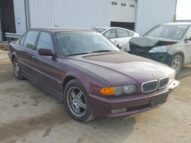 WBAGJ0335XDD73071 - 1999 BMW 750 IL PURPLE photo 1