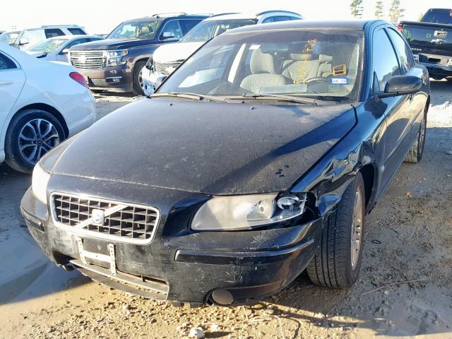 YV1RS592362536466 - 2006 VOLVO S60 2.5T BLACK photo 2