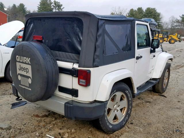 1C4AJWBG5CL152440 - 2012 JEEP WRANGLER S WHITE photo 4