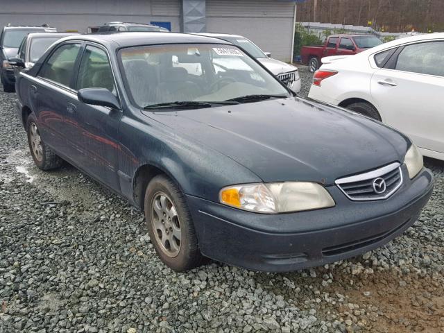 1YVGF22D225275717 - 2002 MAZDA 626 ES BLUE photo 1