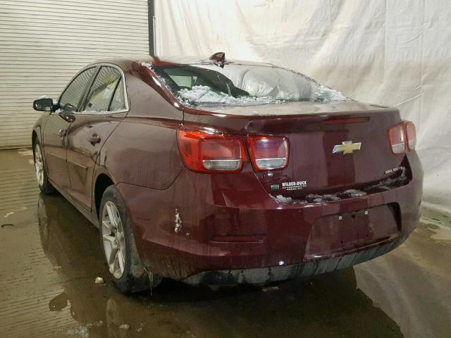 1G11C5SL0FF116555 - 2015 CHEVROLET MALIBU 1LT MAROON photo 3