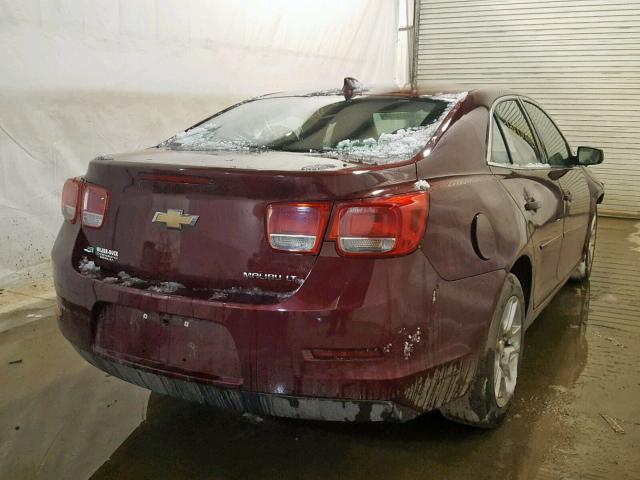 1G11C5SL0FF116555 - 2015 CHEVROLET MALIBU 1LT MAROON photo 4