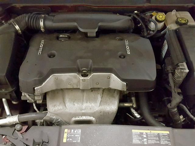 1G11C5SL0FF116555 - 2015 CHEVROLET MALIBU 1LT MAROON photo 7