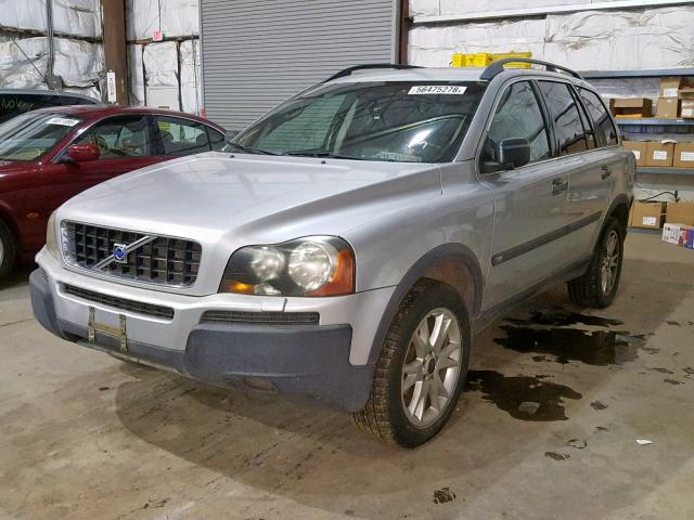 YV1CZ91H931005847 - 2003 VOLVO XC90 T6 SILVER photo 2