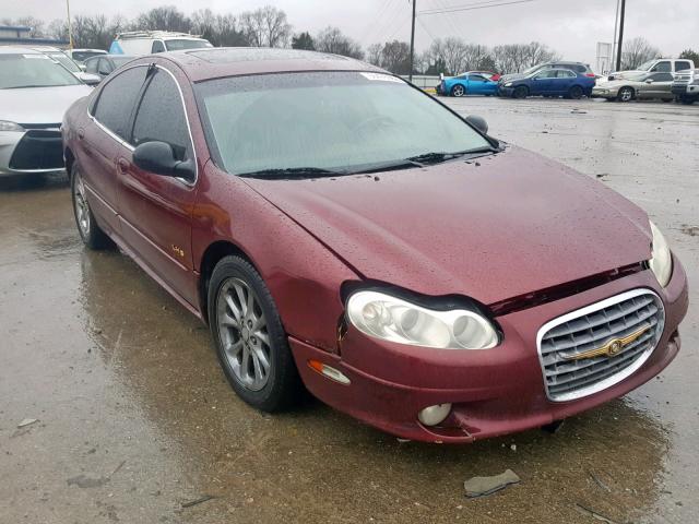 2C3HC56G51H649676 - 2001 CHRYSLER LHS RED photo 1