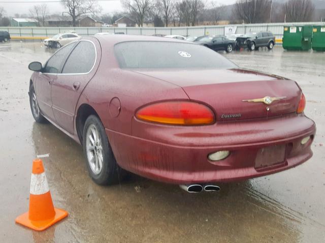 2C3HC56G51H649676 - 2001 CHRYSLER LHS RED photo 3