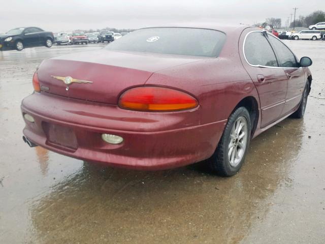 2C3HC56G51H649676 - 2001 CHRYSLER LHS RED photo 4