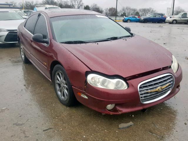 2C3HC56G51H649676 - 2001 CHRYSLER LHS RED photo 9