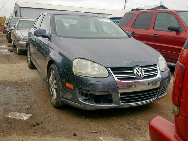 3VWST71K26M635541 - 2006 VOLKSWAGEN JETTA TDI BLUE photo 1