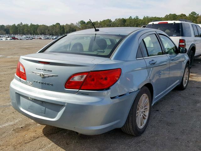 1C3LC46B89N556422 - 2009 CHRYSLER SEBRING LX BLUE photo 4