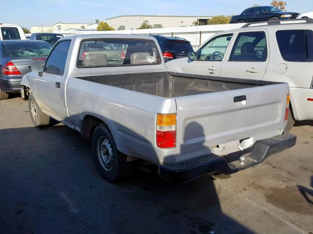 JT4RN81A8M0060614 - 1991 TOYOTA PICKUP 1/2 SILVER photo 3