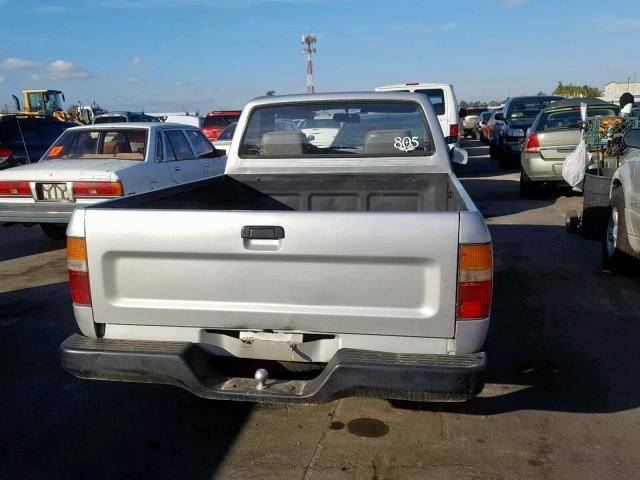 JT4RN81A8M0060614 - 1991 TOYOTA PICKUP 1/2 SILVER photo 6