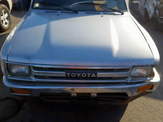 JT4RN81A8M0060614 - 1991 TOYOTA PICKUP 1/2 SILVER photo 9