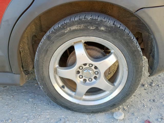 5Y2SL63885Z460644 - 2005 PONTIAC VIBE RED photo 9