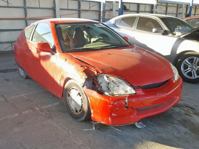 JHMZE14792T001508 - 2002 HONDA INSIGHT RED photo 1