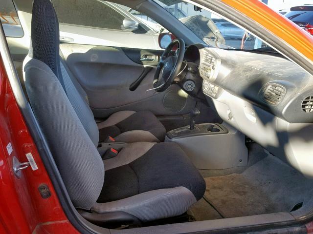 JHMZE14792T001508 - 2002 HONDA INSIGHT RED photo 5