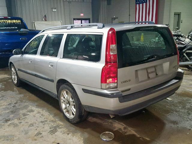 YV1SW53D912076769 - 2001 VOLVO V70 T5 TUR SILVER photo 3