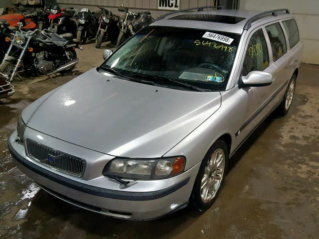 YV1SW53D912076769 - 2001 VOLVO V70 T5 TUR SILVER photo 9