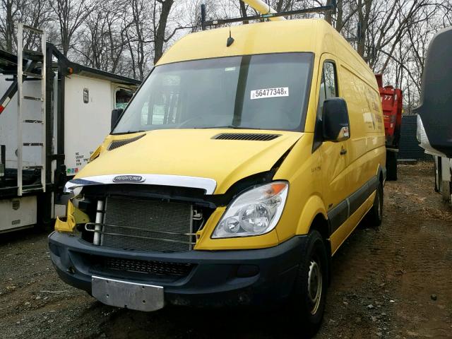 WDYPE8CC9C5722938 - 2012 FREIGHTLINER SPRINTER 2 YELLOW photo 2