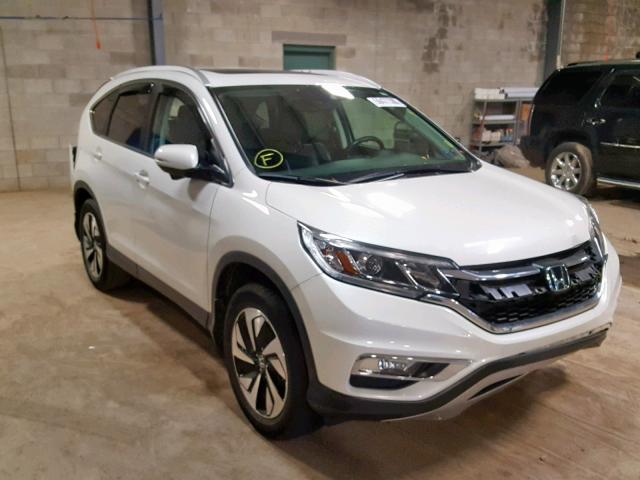 5J6RM4H90GL136962 - 2016 HONDA CR-V TOURI WHITE photo 1