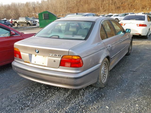 WBADE6328VBW53431 - 1997 BMW 540 I AUTO GRAY photo 4