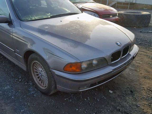 WBADE6328VBW53431 - 1997 BMW 540 I AUTO GRAY photo 9